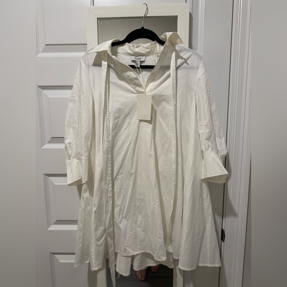 COS White Mini Dress